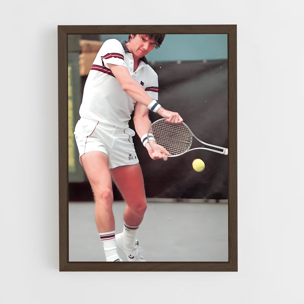 Poster Jimmy connors iconiques – affiche Tennis (vue 5)